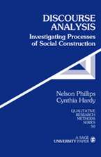 Discourse Analysis: Investigating Processes of Social Construction 