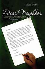 Dear Neighbor