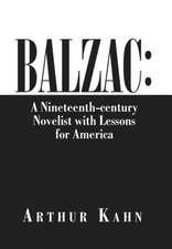 Arthur Kahn: Balzac