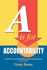 A is for Accountability