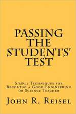 Passing the Students' Test