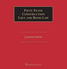 Fifty State Construction Lien and Bond Law