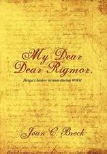 Brock, J: My Dear, Dear Rigmor