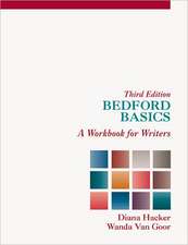 Bedford Basics: A Workbook for Writers