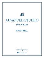 40 Advanced Studies for BB Bass/Tuba (B.C.)