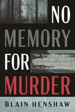 No Memory for Murder