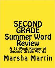 Second Grade Summer Word Review