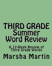 Third Grade Summer Word Review