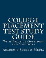 College Placement Test Study Guide