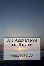 An Assertion of Right