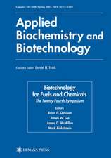 Biotechnology for Fuels and Chemicals: The Twenty-Fourth Symposium