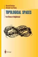 Topological Spaces: From Distance to Neighborhood