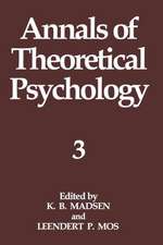 Annals of Theoretical Psychology: Volume 3