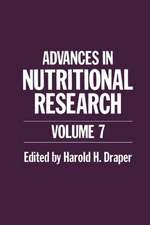 Advances in Nutritional Research: Volume 7