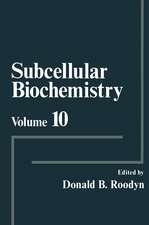 Roodyn, D: Subcellular Biochemistry