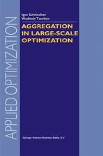 Aggregation in Large-Scale Optimization