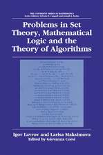 Problems in Set Theory, Mathematical Logic and the Theory of Algorithms