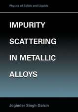 Impurity Scattering in Metallic Alloys