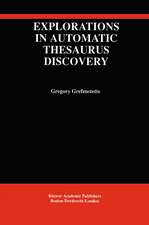 Explorations in Automatic Thesaurus Discovery