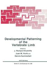 Developmental Patterning of the Vertebrate Limb