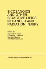 Eicosanoids and Other Bioactive Lipids in Cancer and Radiation Injury: Proceedings of the 1st International Conference October 11–14, 1989 Detroit, Michigan USA