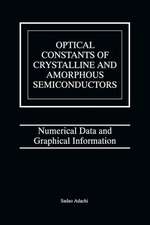 Optical Constants of Crystalline and Amorphous Semiconductors: Numerical Data and Graphical Information