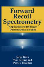 Forward Recoil Spectrometry: Applications to Hydrogen Determination in Solids