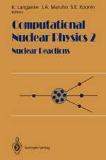 Computational Nuclear Physics 2: Nuclear Reactions