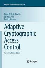 Adaptive Cryptographic Access Control