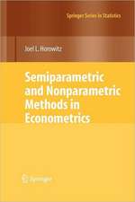 Semiparametric and Nonparametric Methods in Econometrics