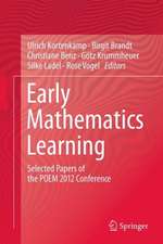 Early Mathematics Learning: Selected Papers of the POEM 2012 Conference