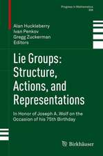 Lie Groups: Structure, Actions, and Representations: In Honor of Joseph A. Wolf on the Occasion of his 75th Birthday