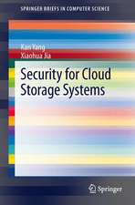 Security for Cloud Storage Systems