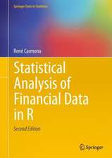 Statistical Analysis of Financial Data in R