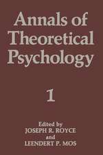 Annals of Theoretical Psychology: Volume 1