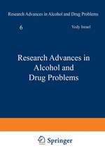 Research Advances in Alcohol and Drug Problems