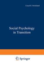 Social Psychology in Transition