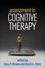 Assessment in Cognitive Therapy