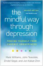 The Mindful Way Through Depression