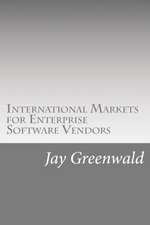 International Markets for Enterprise Software Vendors