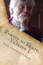 Poetry to Share, Volume 1