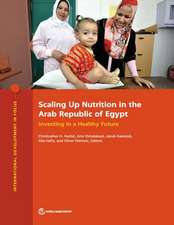 Scaling Up Nutrition in the Arab Republic of Egypt