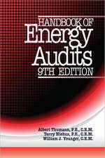 Handbook of Energy Audits, Ninth Edition