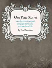 One Page Stories