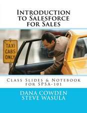 Introduction to Salesforce for Sales