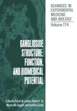 Ganglioside Structure, Function, and Biomedical Potential