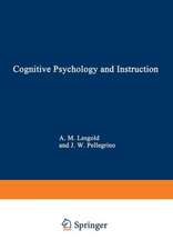 Cognitive Psychology and Instruction