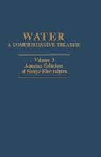 Aqueous Solutions of Simple Electrolytes