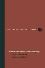 Methods of Research in Psychotherapy