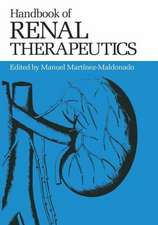 Handbook of Renal Therapeutics